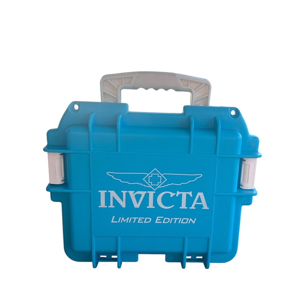 Invicta Limited Edition Impact Watch Case Turquoise Blue‎ Dive Box (Case Only)